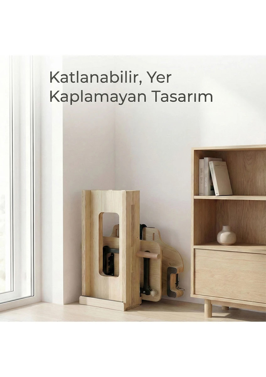 Yeni Nesil Katlanabilir Profesyonel Pilates Reformer Aleti - Az Yer Kaplayan, Kompakt Egzersiz Aleti